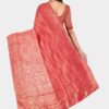 Red Mulberry Silk Saree - Image 5